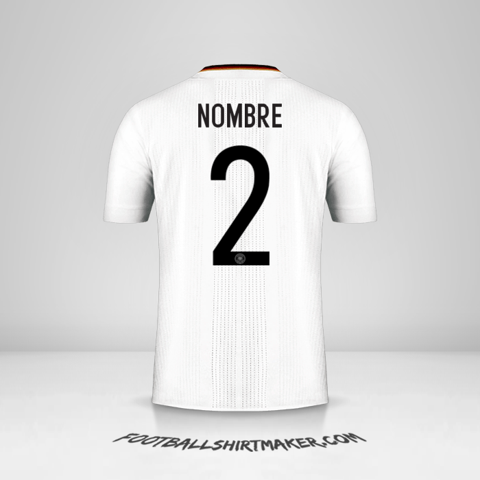 Jersey Alemania 2017 -  nombre - 2