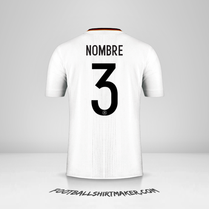 Jersey Alemania 2017 -  nombre - 3