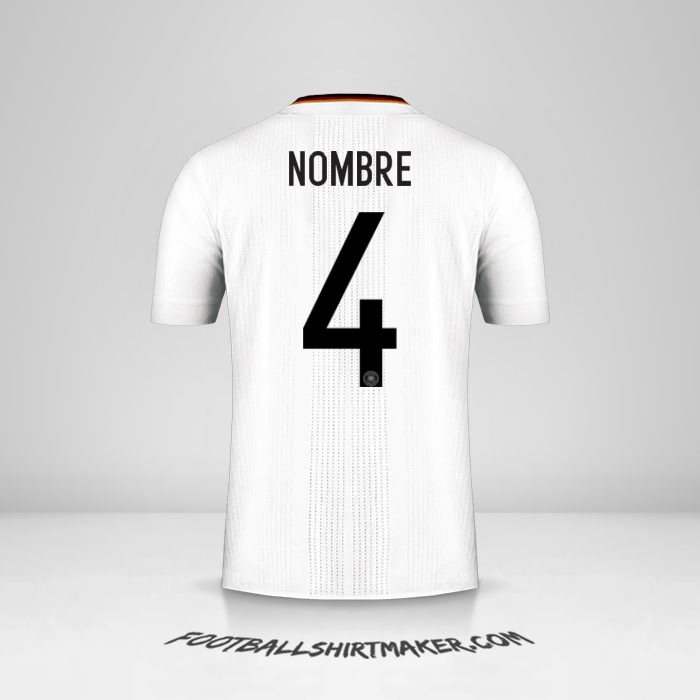 Jersey Alemania 2017 -  nombre - 4