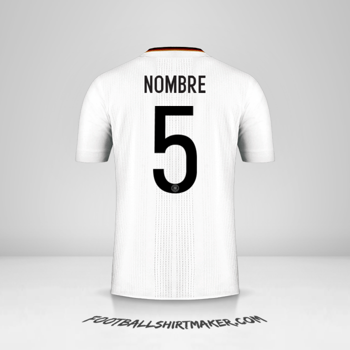Jersey Alemania 2017 -  nombre - 5