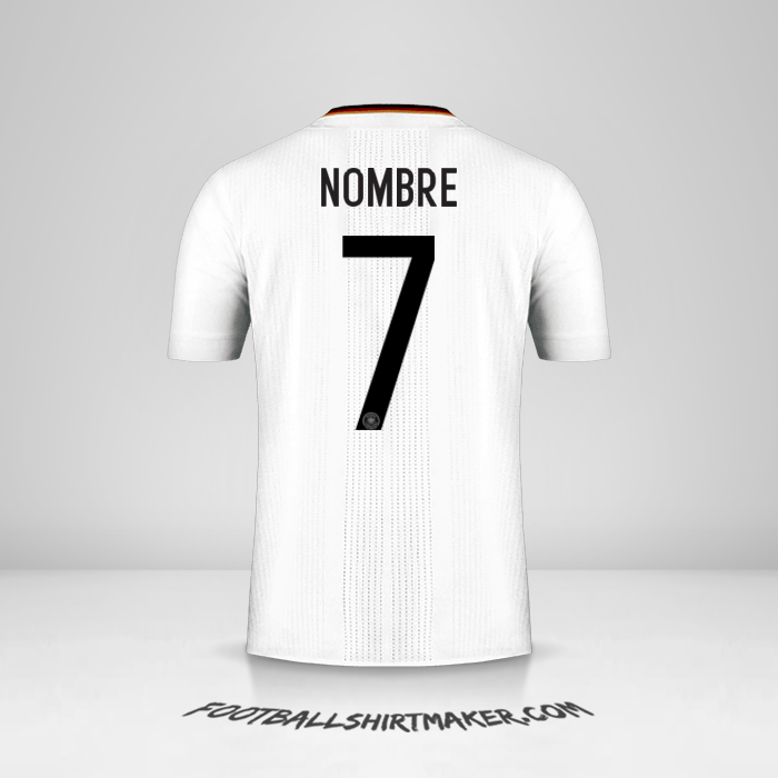Jersey Alemania 2017 -  nombre - 7
