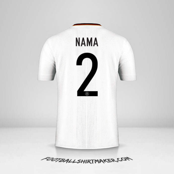 Jersey Jerman 2017 -  nama - 2