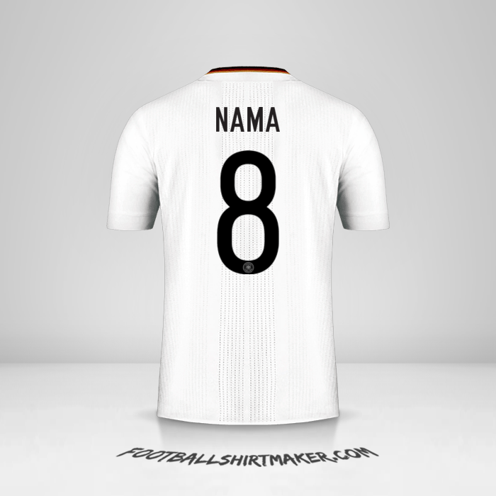 Jersey Jerman 2017 -  nama - 8
