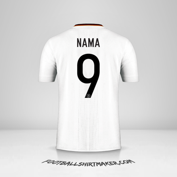 Jersey Jerman 2017 -  nama - 9