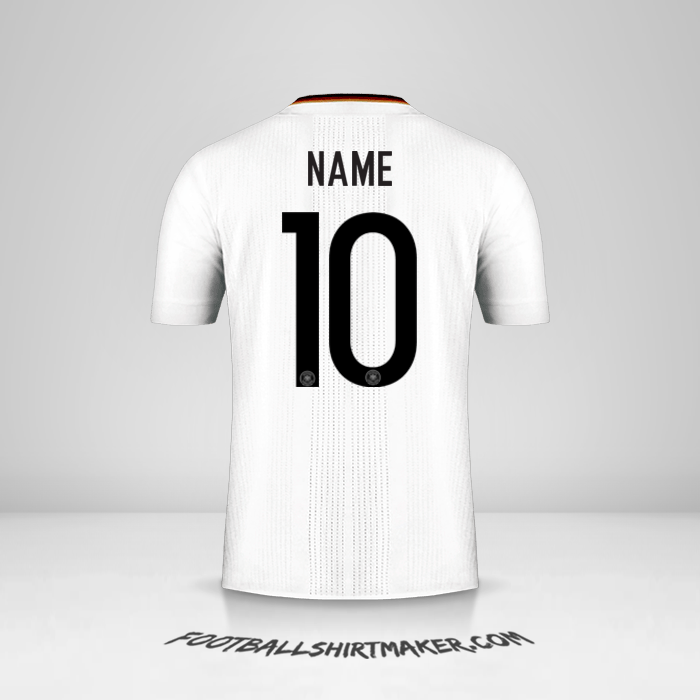Shirt Germany 2017 -  name - 10
