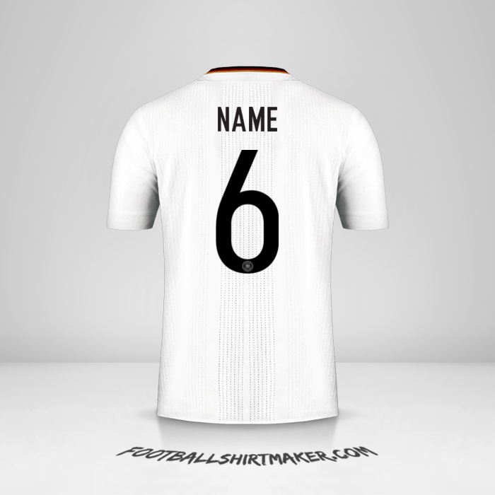 Shirt Germany 2017 -  name - 6