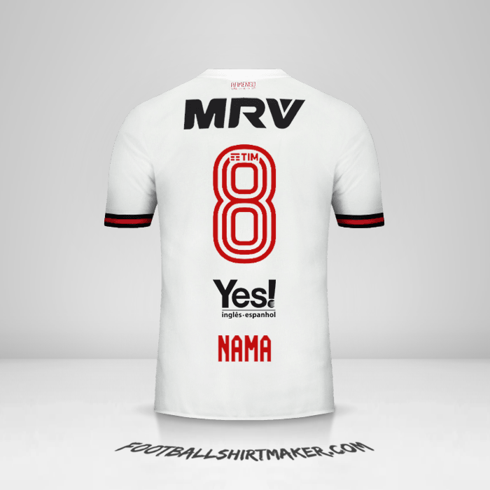 Jersey Flamengo 2017/18 Alternatif -  nama - 8