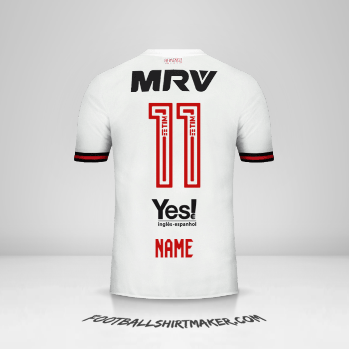 Shirt Flamengo 2017/18 Away -  name - 11
