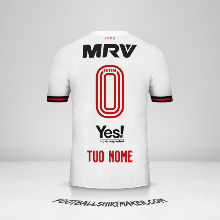 Maglia Flamengo 2017/18 II -  tuo nome - 0