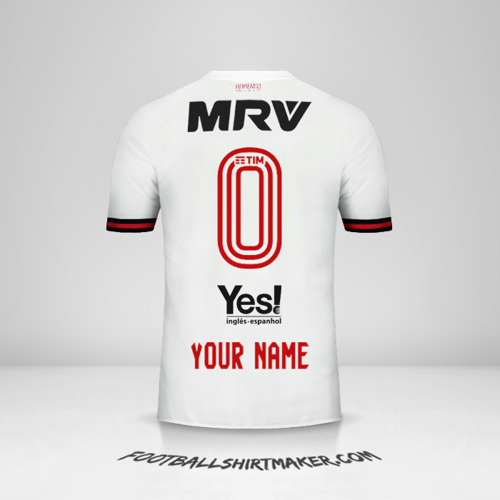 Jersey Flamengo 2017/18 II -  your name - 0
