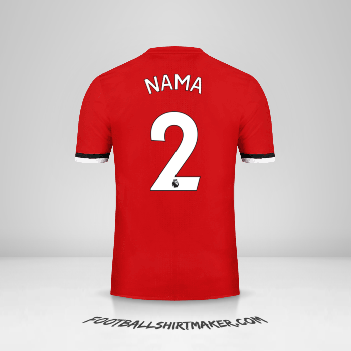 Jersey Manchester United 2017/18 -  nama - 2