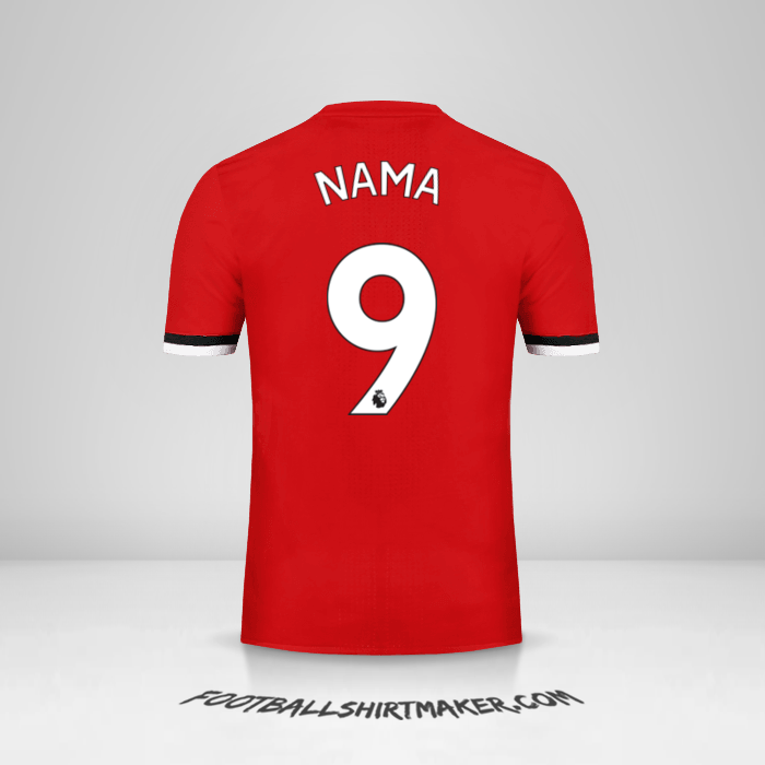 Jersey Manchester United 2017/18 -  nama - 9