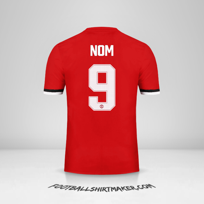 Maillot Manchester United Cup 2017/18 -  nom - 9