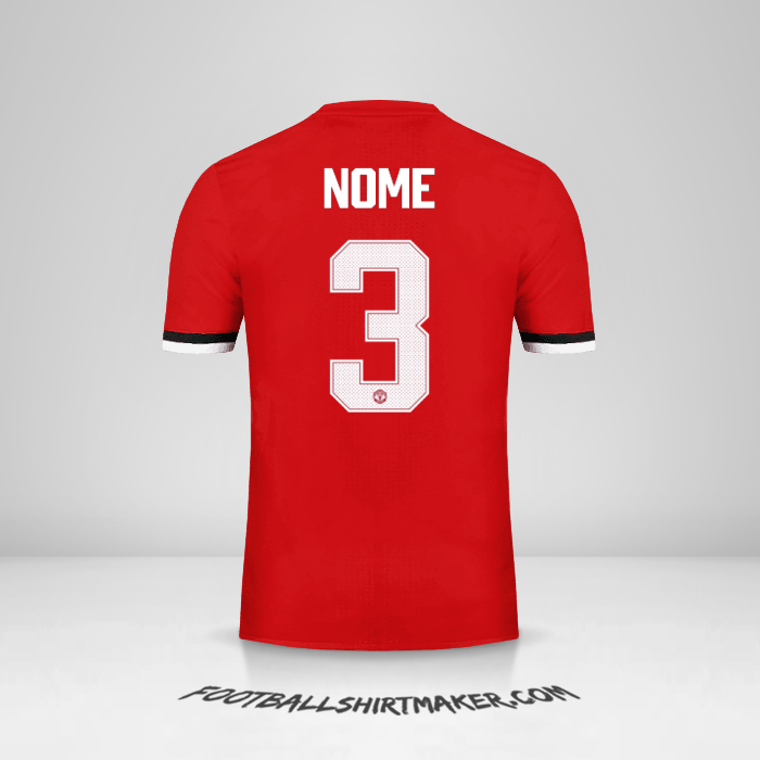 Maglia Manchester United Cup 2017/18 -  nome - 3