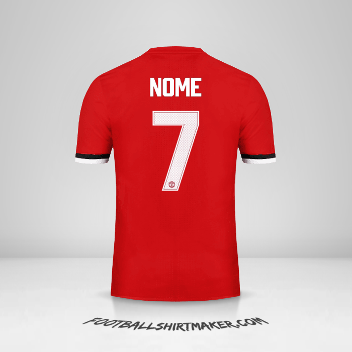 Camisola Manchester United Cup 2017/18 -  nome - 7