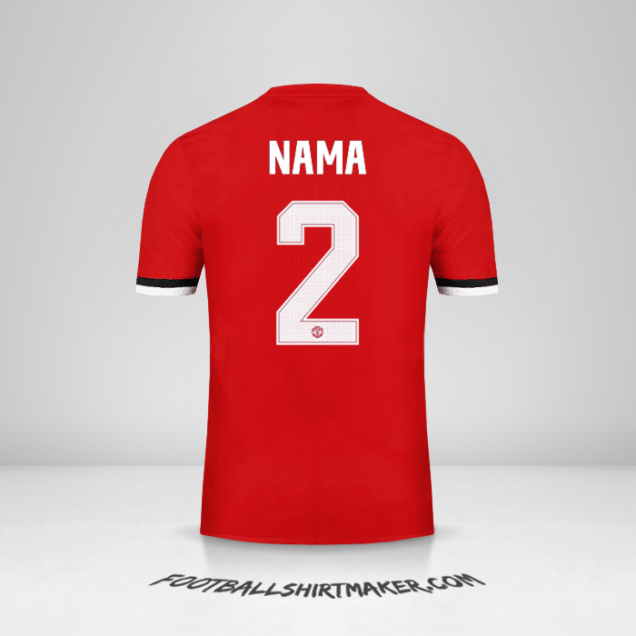 Jersey Manchester United Cup 2017/18 -  nama - 2