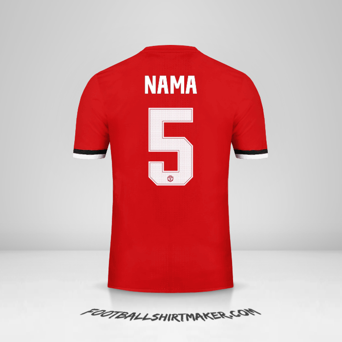Jersey Manchester United Cup 2017/18 -  nama - 5