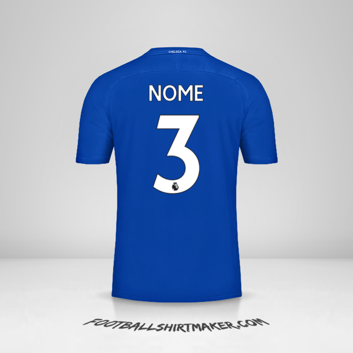 Camisola Chelsea 2017/18 -  nome - 3