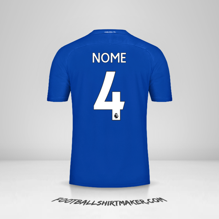 Maglia Chelsea 2017/18 -  nome - 4