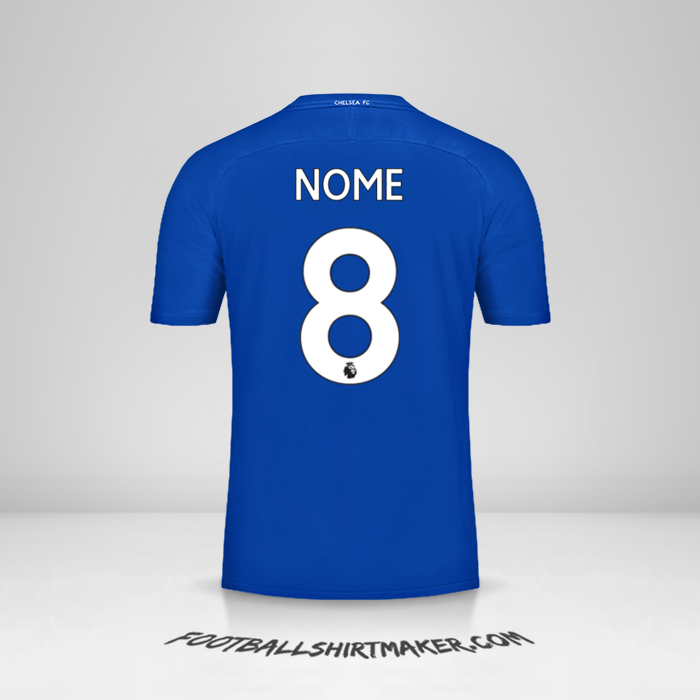 Maglia Chelsea 2017/18 -  nome - 8