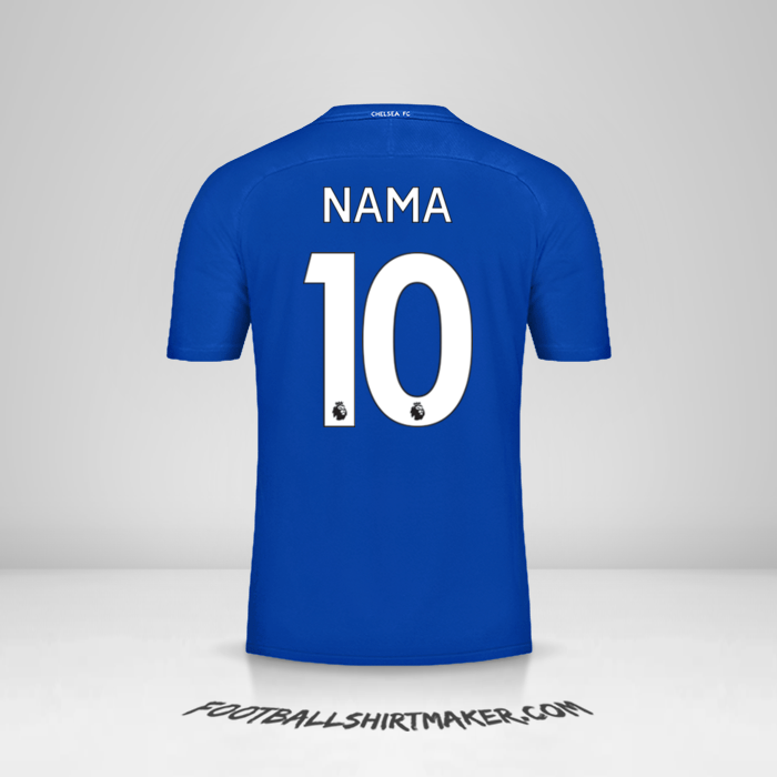 Jersey Chelsea 2017/18 -  nama - 10