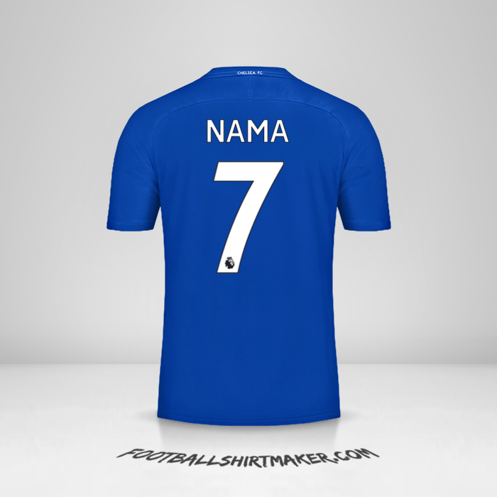 Jersey Chelsea 2017/18 -  nama - 7