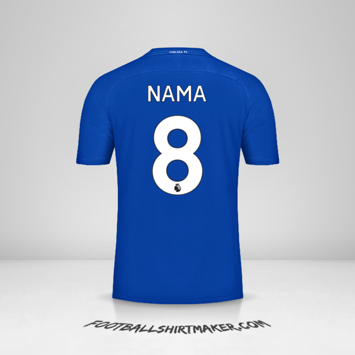 Jersey Chelsea 2017/18 -  nama - 8