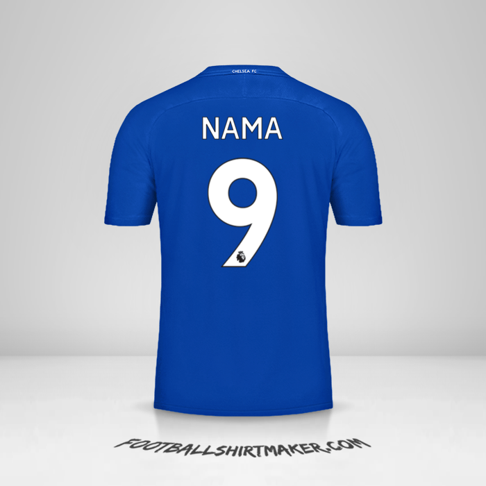 Jersey Chelsea 2017/18 -  nama - 9