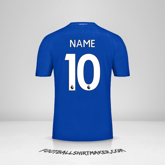 Shirt Chelsea 2017/18 -  name - 10