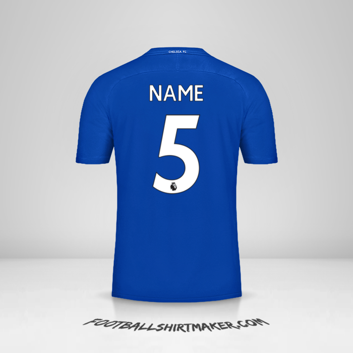 Shirt Chelsea 2017/18 -  name - 5