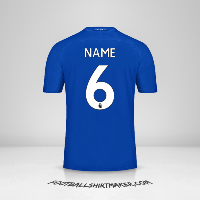 Shirt Chelsea 2017/18 -  name - 6