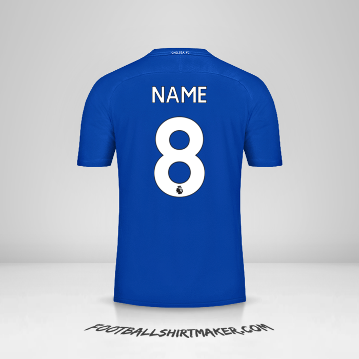 Shirt Chelsea 2017/18 -  name - 8