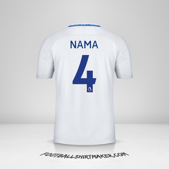 Jersey Chelsea 2017/18 Alternatif -  nama - 4
