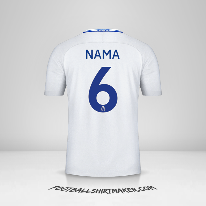 Jersey Chelsea 2017/18 Alternatif -  nama - 6