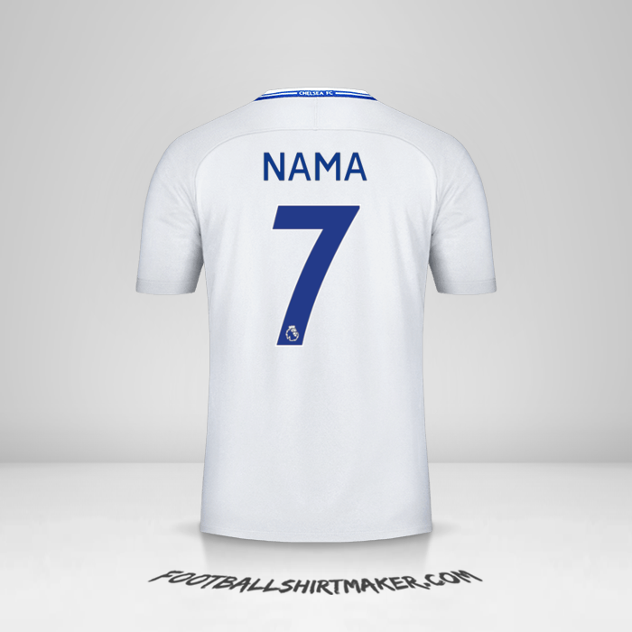 Jersey Chelsea 2017/18 Alternatif -  nama - 7