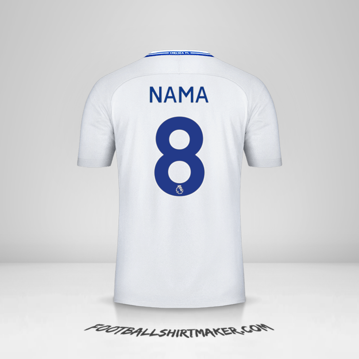Jersey Chelsea 2017/18 Alternatif -  nama - 8
