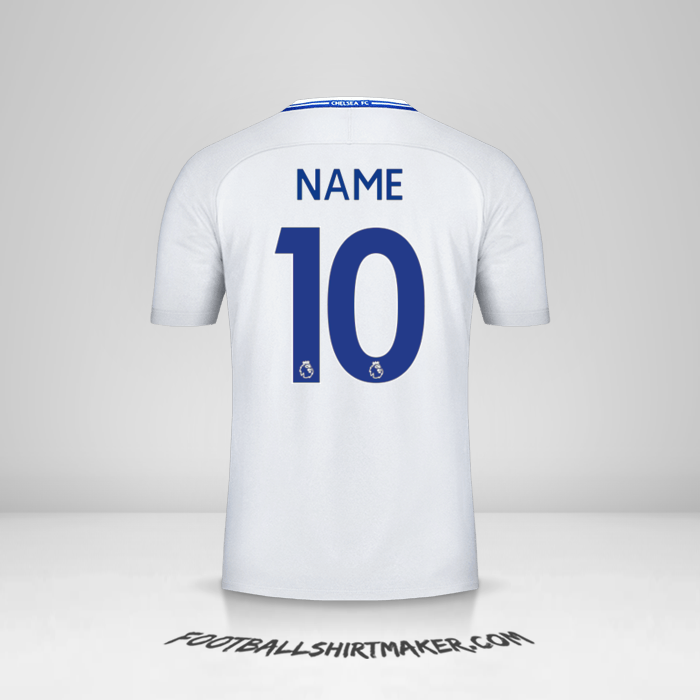 Trikot Chelsea 2017/18 Auswärts -  name - 10
