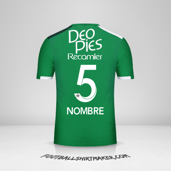 Camiseta Deportivo Cali 2017 -  nombre - 5