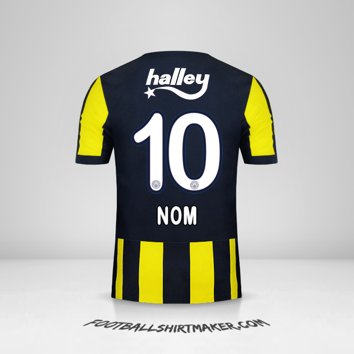 Maillot Fenerbahce SK 2017/18 -  nom - 10
