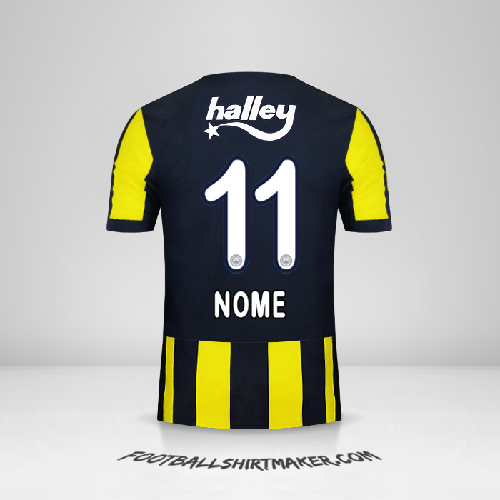 Maglia Fenerbahce SK 2017/18 -  nome - 11