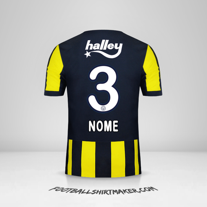 Maglia Fenerbahce SK 2017/18 -  nome - 3