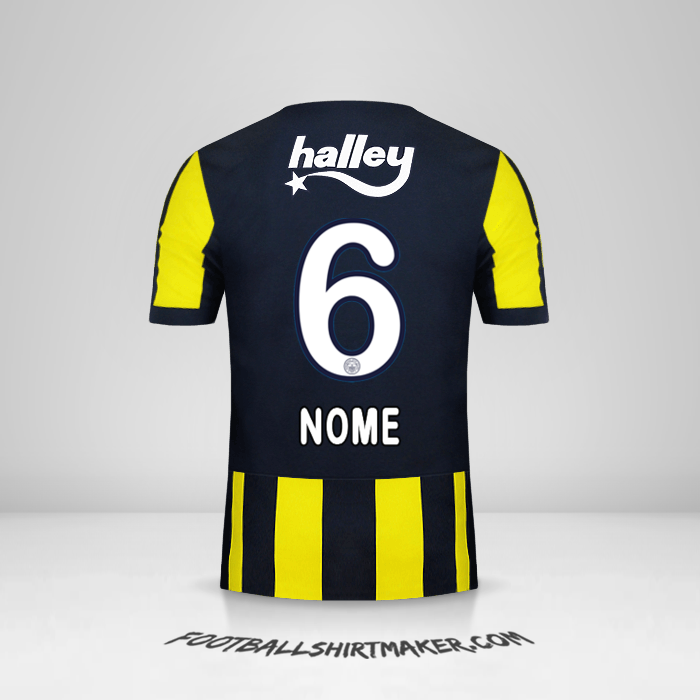 Maglia Fenerbahce SK 2017/18 -  nome - 6