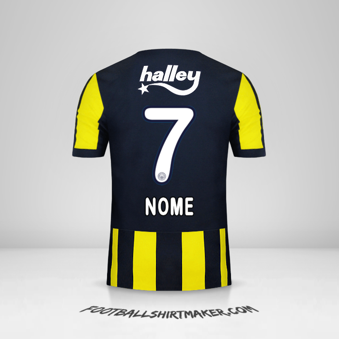 Maglia Fenerbahce SK 2017/18 -  nome - 7