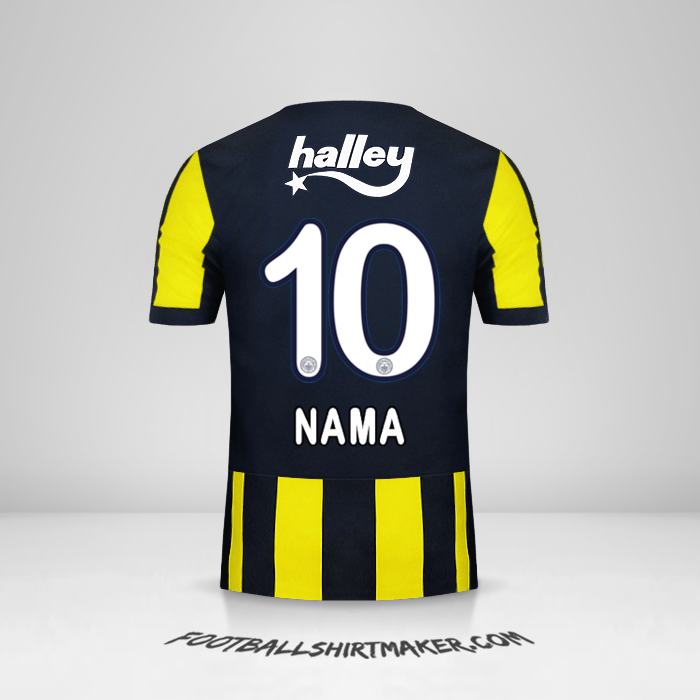 Jersey Fenerbahce SK 2017/18 -  nama - 10