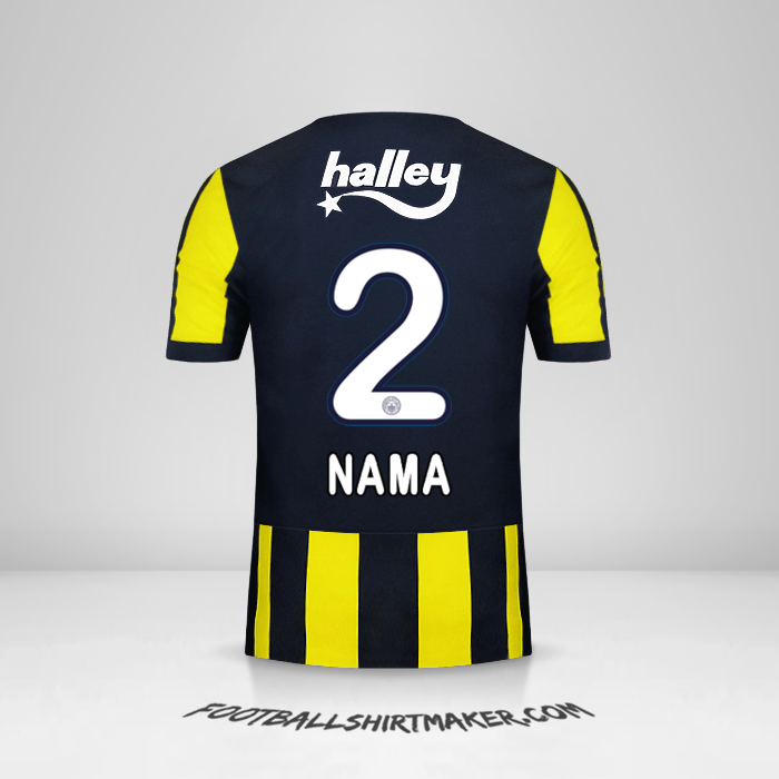 Jersey Fenerbahce SK 2017/18 -  nama - 2