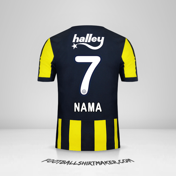 Jersey Fenerbahce SK 2017/18 -  nama - 7
