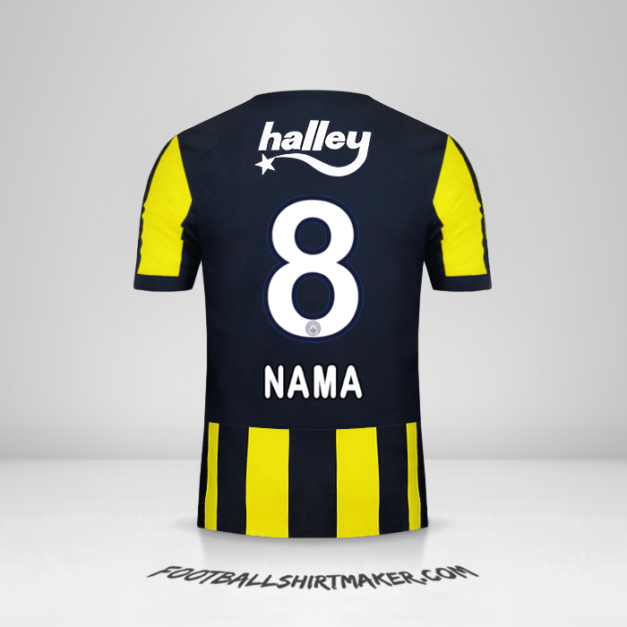 Jersey Fenerbahce SK 2017/18 -  nama - 8