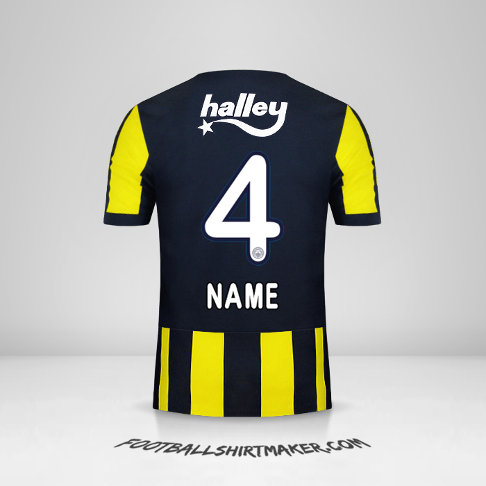 Shirt Fenerbahce SK 2017/18 -  name - 4