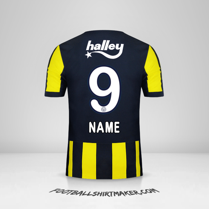 Shirt Fenerbahce SK 2017/18 -  name - 9