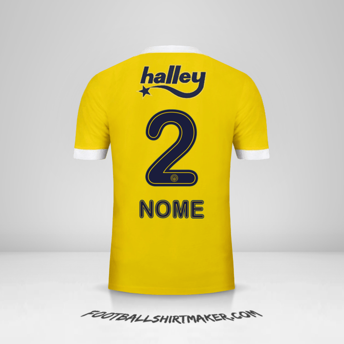 Camisa Fenerbahce SK 2017/18 Alternativa -  nome - 2
